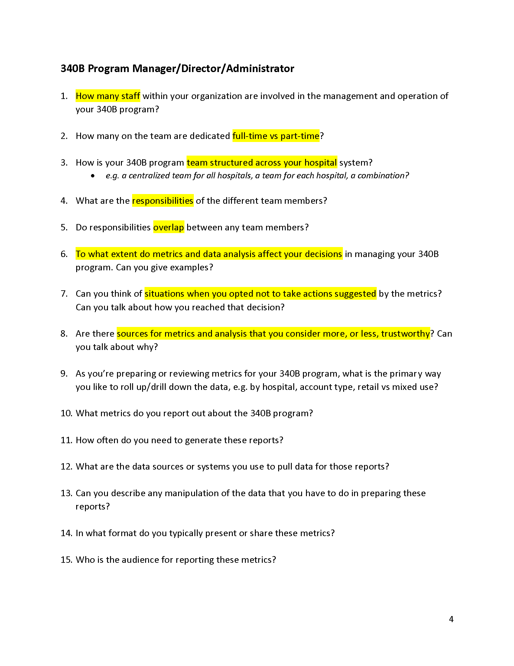 Interview guide page 4