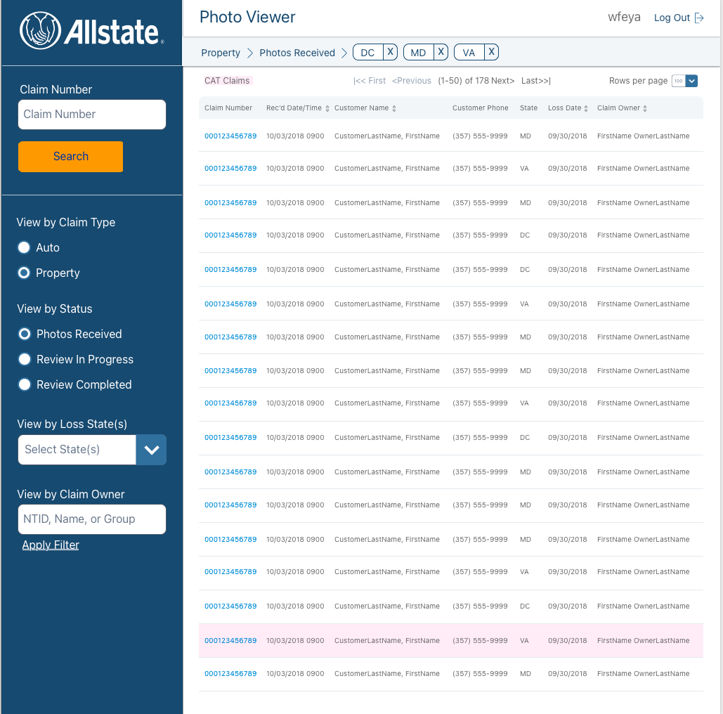 desktop app screen wireframe